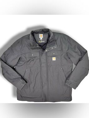 CARHARTT 104468 Quick Duck Full Swing Insulated Traditional Jacket Gray L NWOT